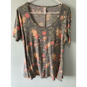 LuLaRoe Floral Shirt